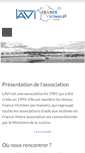 Mobile Screenshot of lyonaideauxvictimes.fr